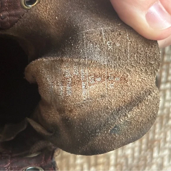 Dr. Martens Aztec Brown Lace Up Boots Sz 9 - Picture 5 of 7